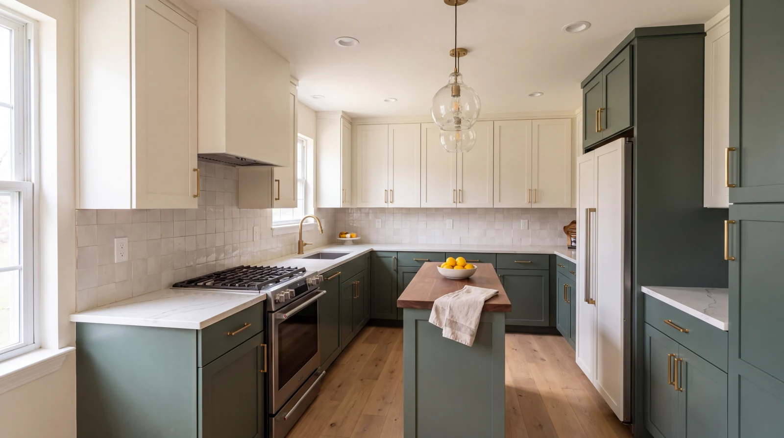 Kitchen remodel in Eldersburg, MD after the work by AmeriPro Remodeling